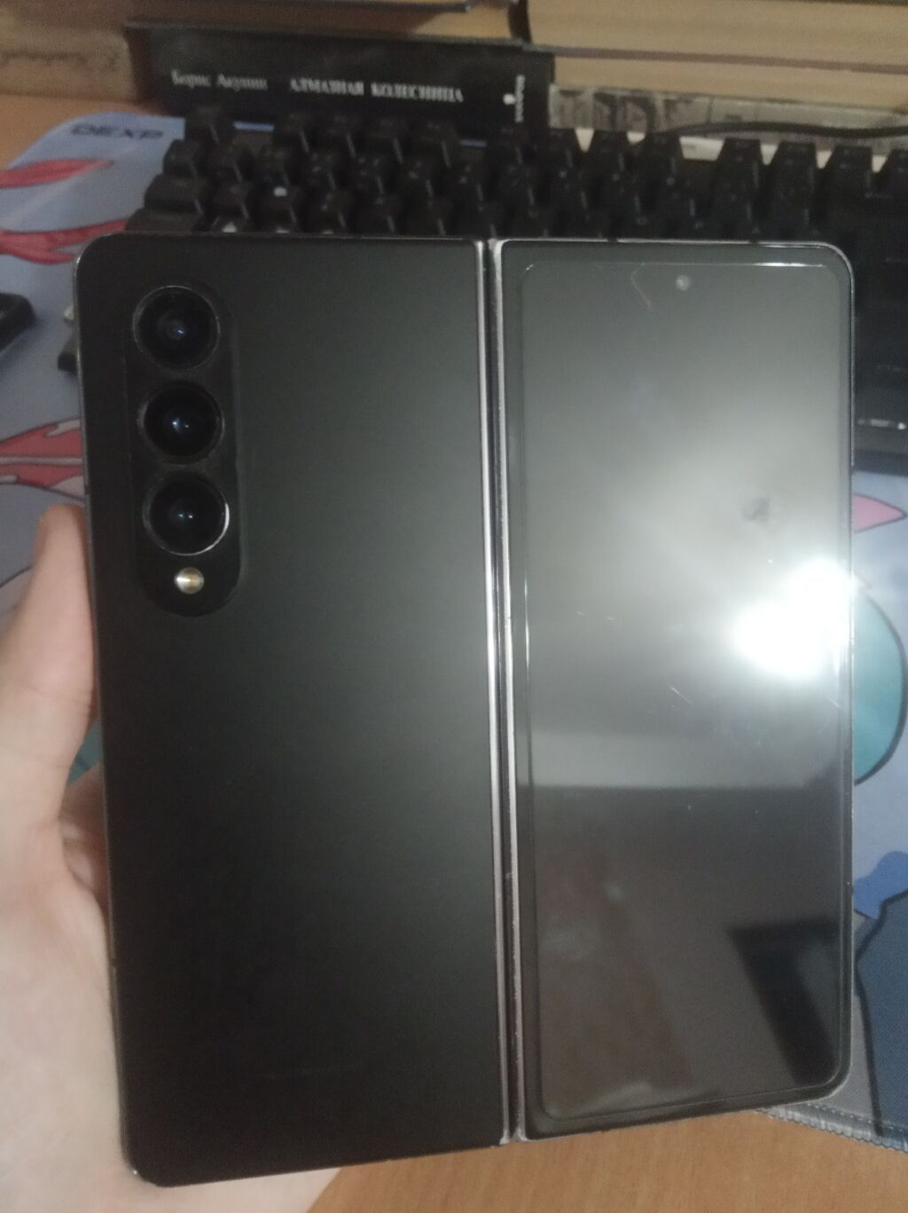 Samsung Galaxy Z Fold 4, Б/у, 512 ГБ, цвет - Черный, 2 SIM, eSIM: фото 4