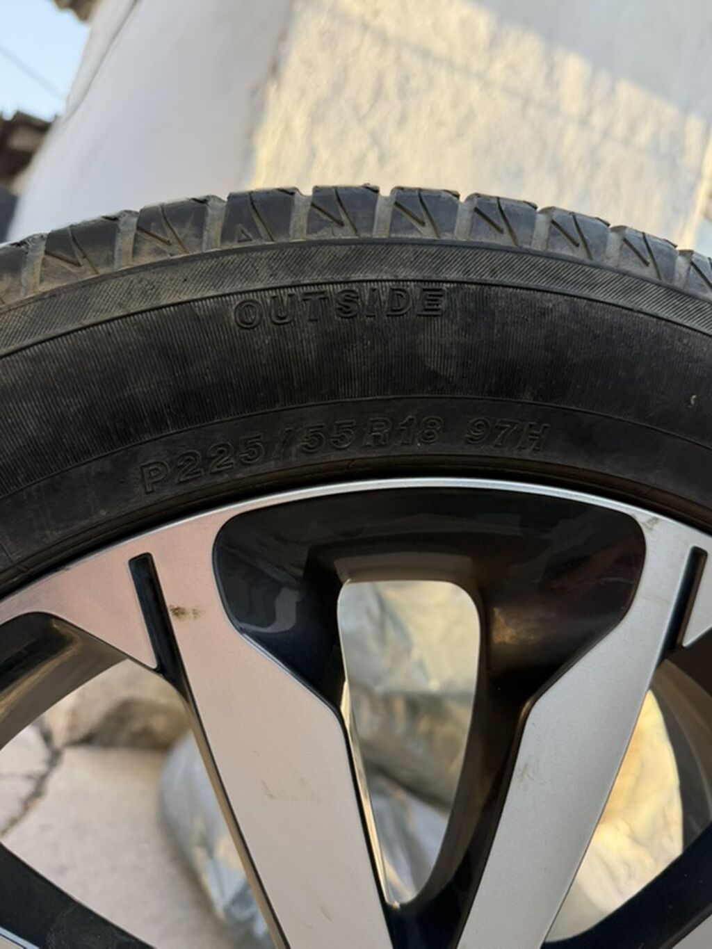 Колеса в сборе 225 / 55 / R 18, Лето, Новый, Запаска, Легковые, Литые, отверстий - 5: фото 4