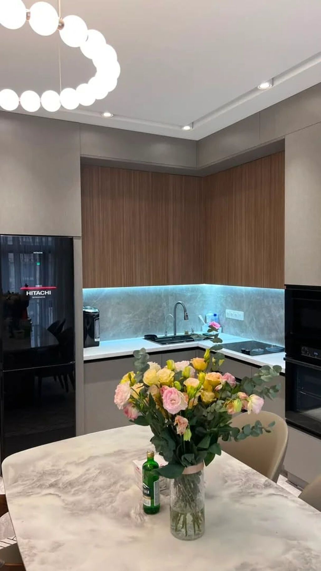 4 комнаты, 128 м², Ак-Кеме Элитка, 12 этаж, Дизайнерский ремонт: фото 1