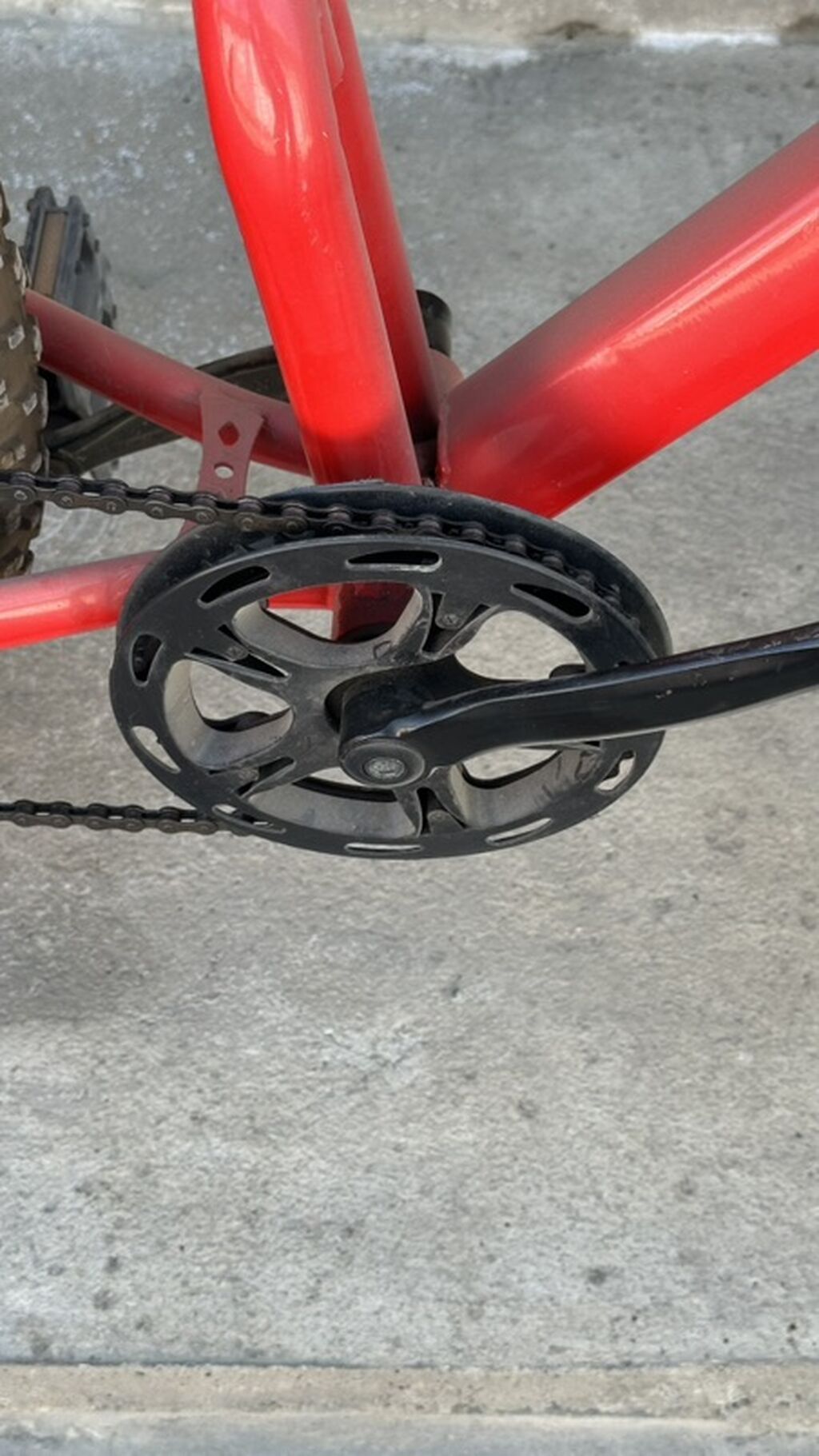 Фэтбайк Forward (Fat Bike) — ярко‑красная рама, колеса 26" с широкими: фото 4
