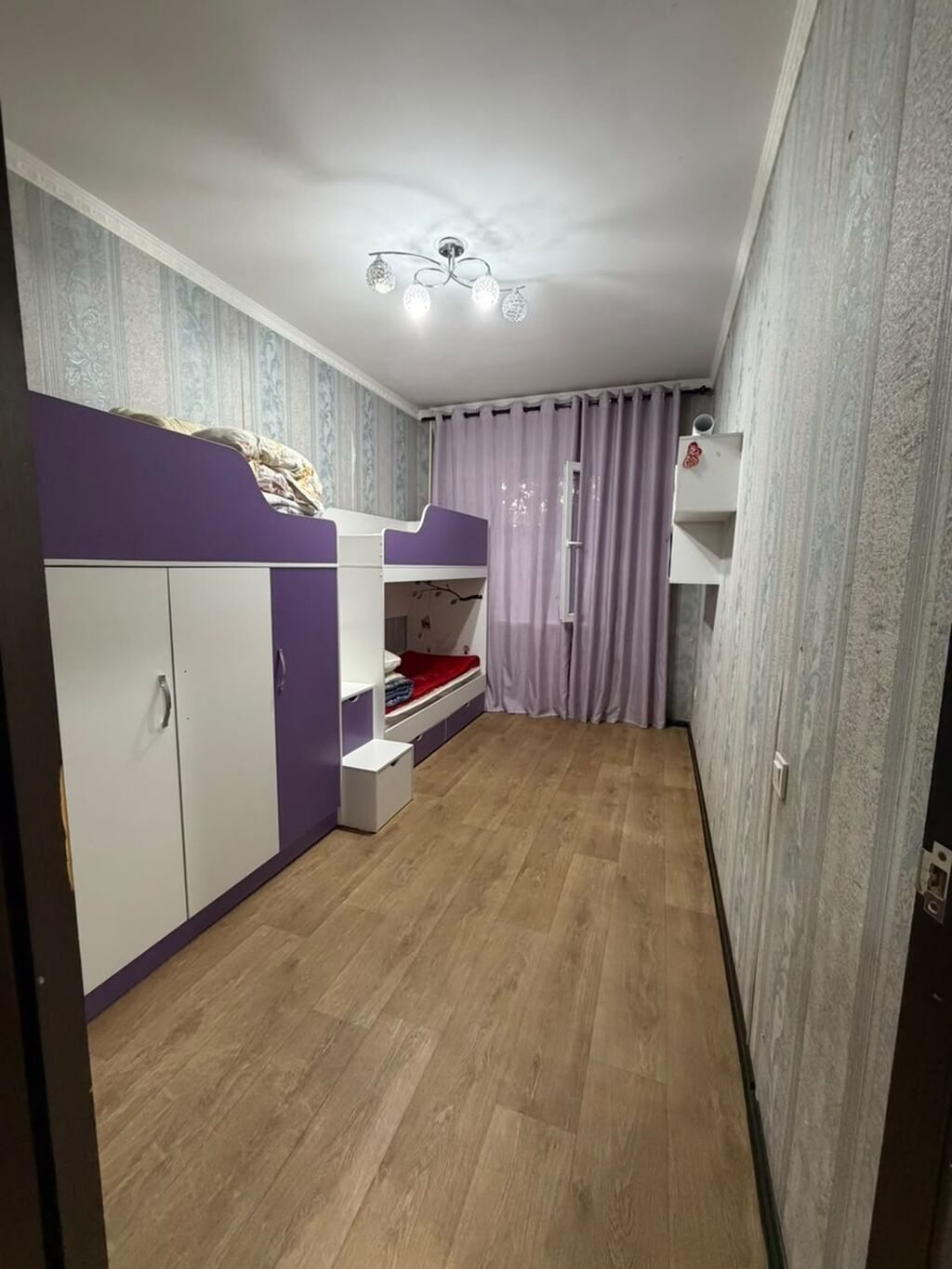 3 комнаты, 65 м², 105 серия, 1 этаж, Косметический ремонт: фото 3