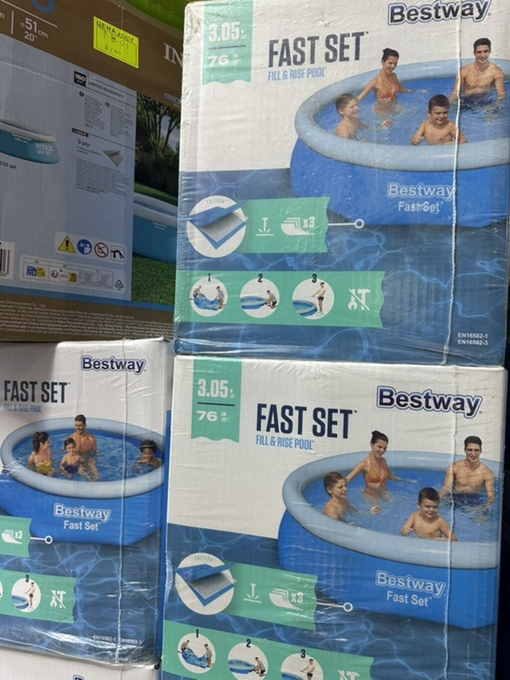 Надувные каркасные бассейны Fast Set / Easy Set для дачи и двора: фото 1