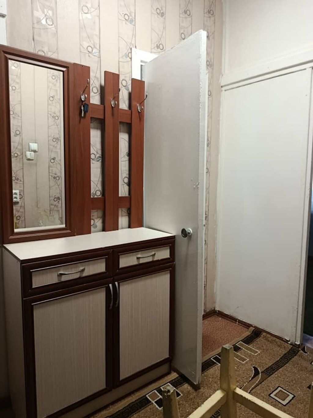 Сдаётся 1-комнатная квартира 106-й серии в микрорайоне Кок-Жар, дом: фото 2