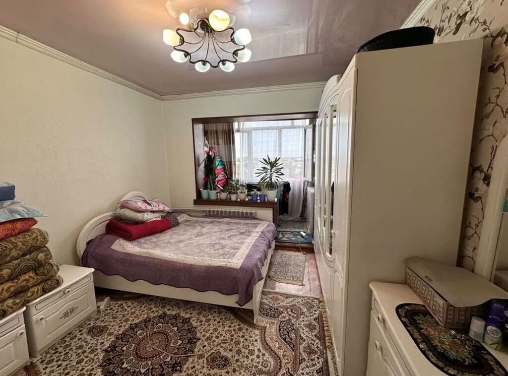 3 комнаты, 60 м², Аламединский рынок / базар 105 серия, 5 этаж, Свежий ремонт: фото 3
