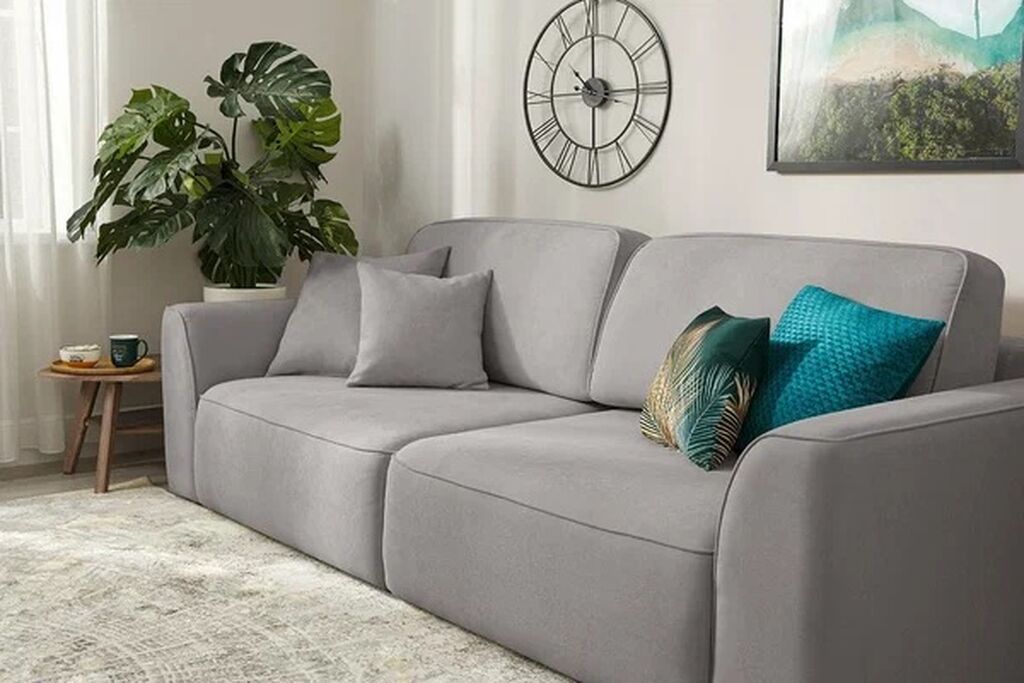 Продаю диван Space Velvet Grey Производство Россия Пользовались: фото 3