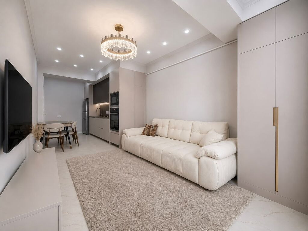 2 комнаты, 60 м², Верхний Джал Элитка, 9 этаж, Дизайнерский ремонт: фото 2