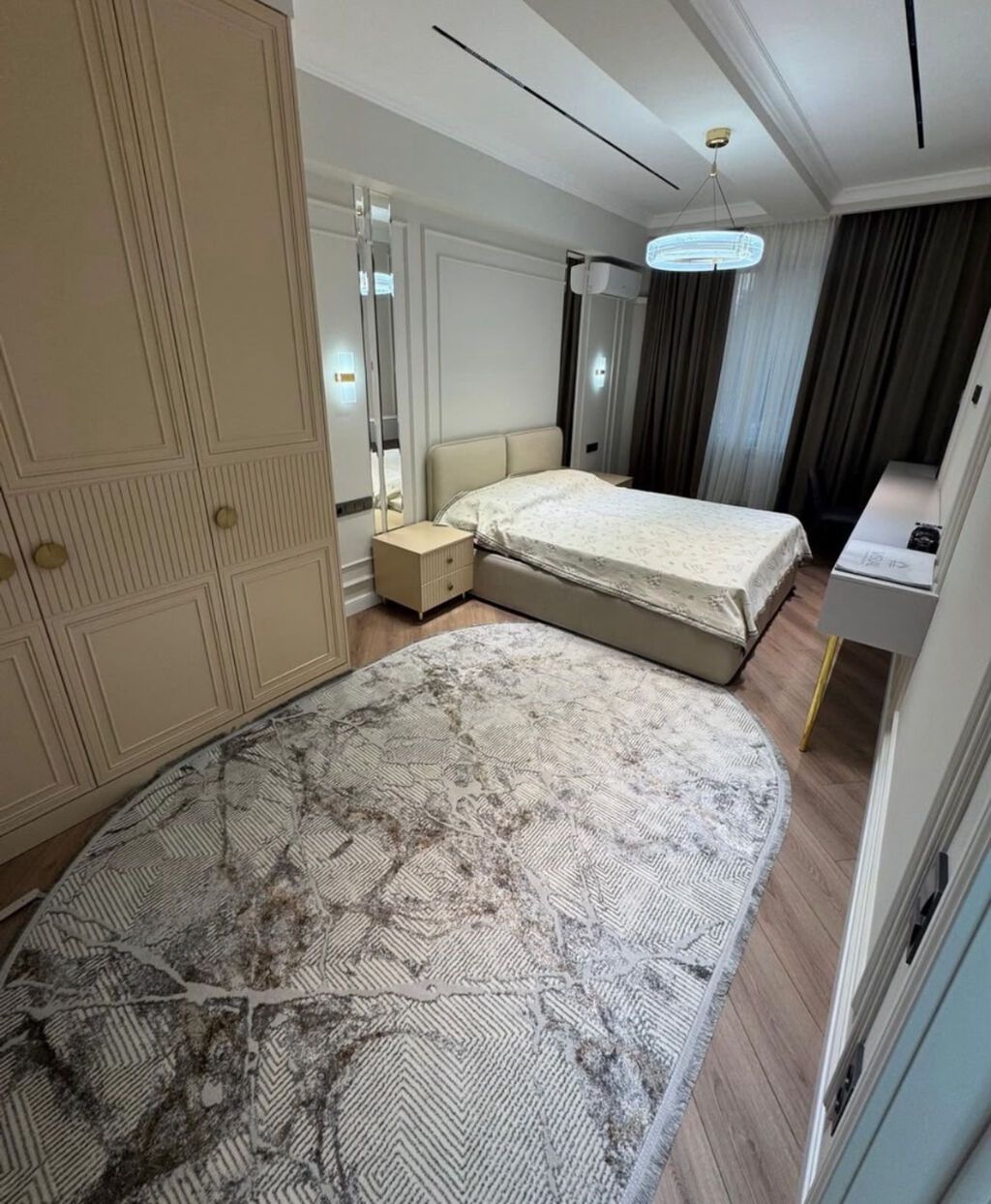 2 комнаты, 66 м², Ата-Тюрк парк Элитка, 2 этаж, Дизайнерский ремонт: фото 2