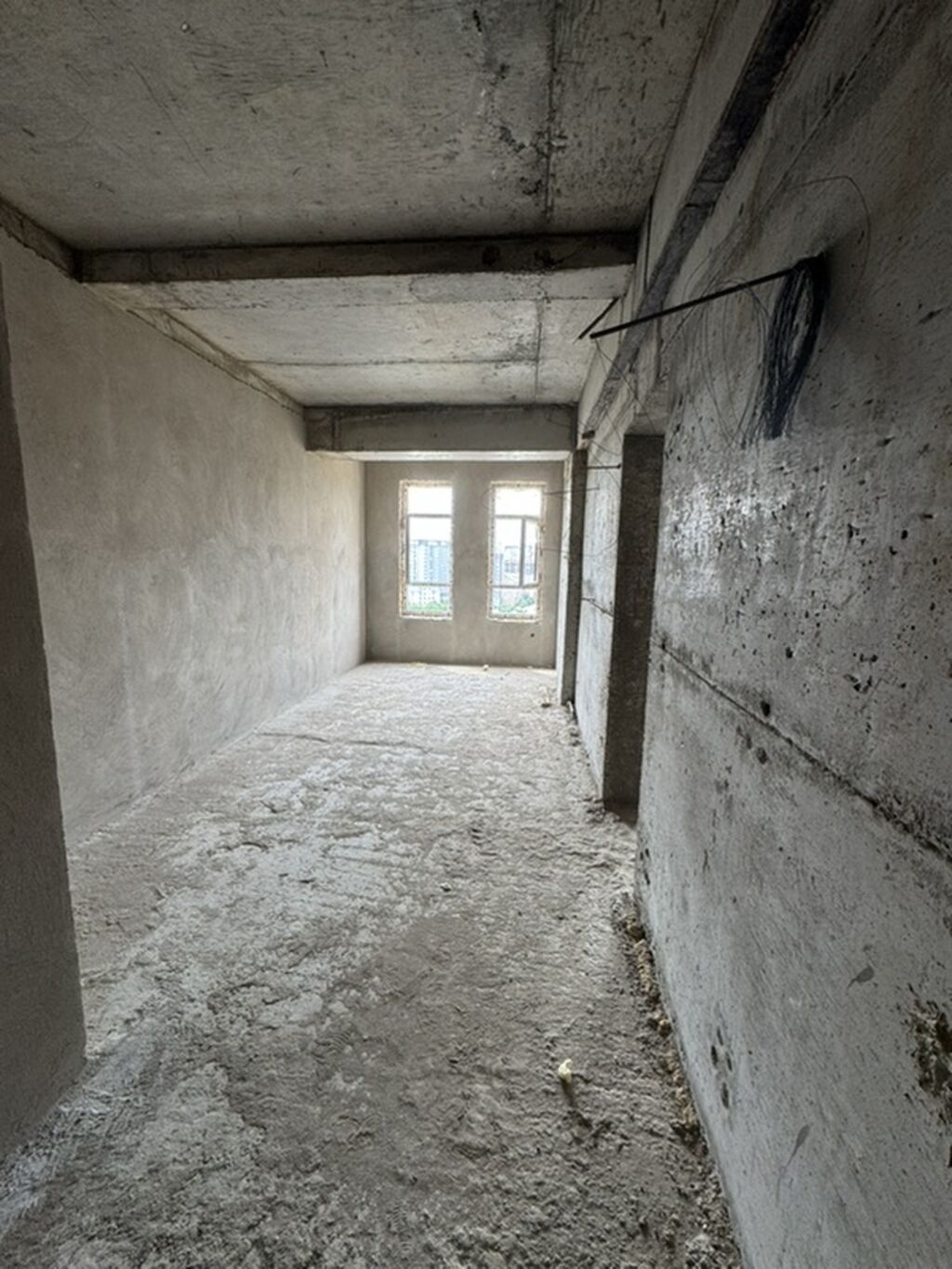 1 комната, 55 м², Джал мкр (в т.ч. Верхний, Нижний, Средний) Элитка, 15 этаж, ПСО (под самоотделку): фото 8