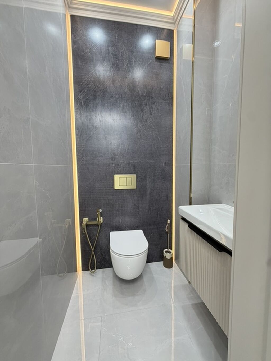 3 комнаты, 80 м², Асанбай мкр Элитка, 10 этаж, Дизайнерский ремонт: фото 6
