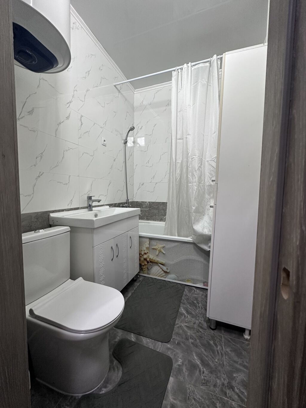 Студия, 55 м², ул. Алматинка / Салиева Элитка, 7 этаж, Косметический ремонт: фото 7