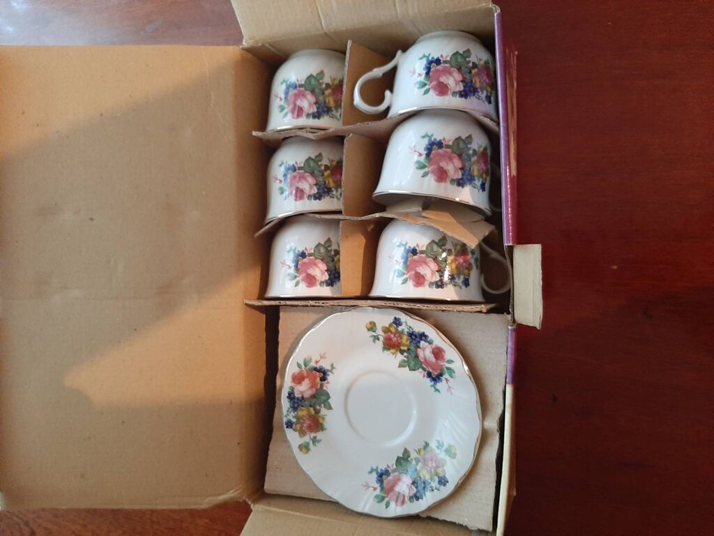 Продается набор чашек с блюдцами Fine Porcelain. Комплектация: Набор: фото 2