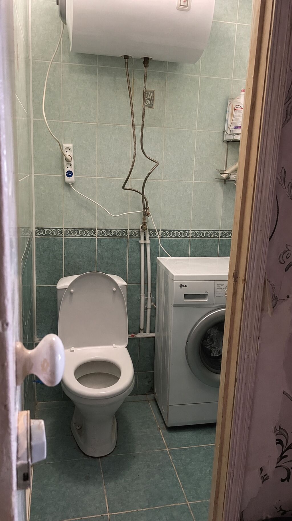 2 комнаты, 55 м², Джал-15 Индивидуалка, 2 этаж, Косметический ремонт: фото 7