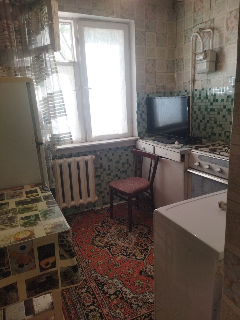1 комната, Курманжан-Датка-2 мкр., Собственник, Семейным, от 1 года, С мебелью полностью: фото 2