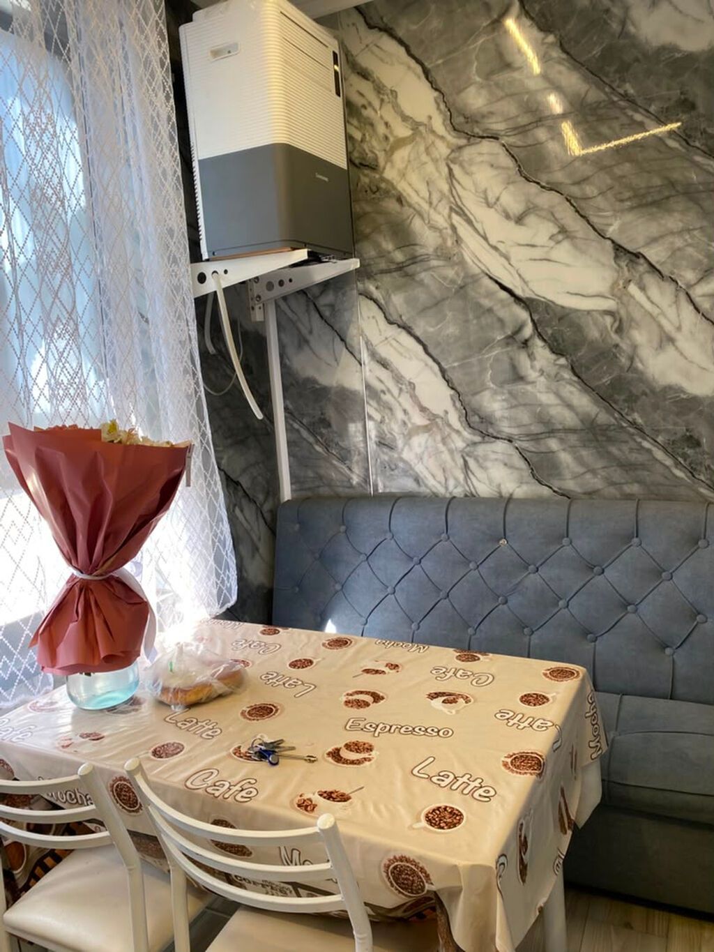 4 комнаты, 80 м², Дордой Плаза ТРЦ 105 серия, 8 этаж, Евроремонт: фото 3