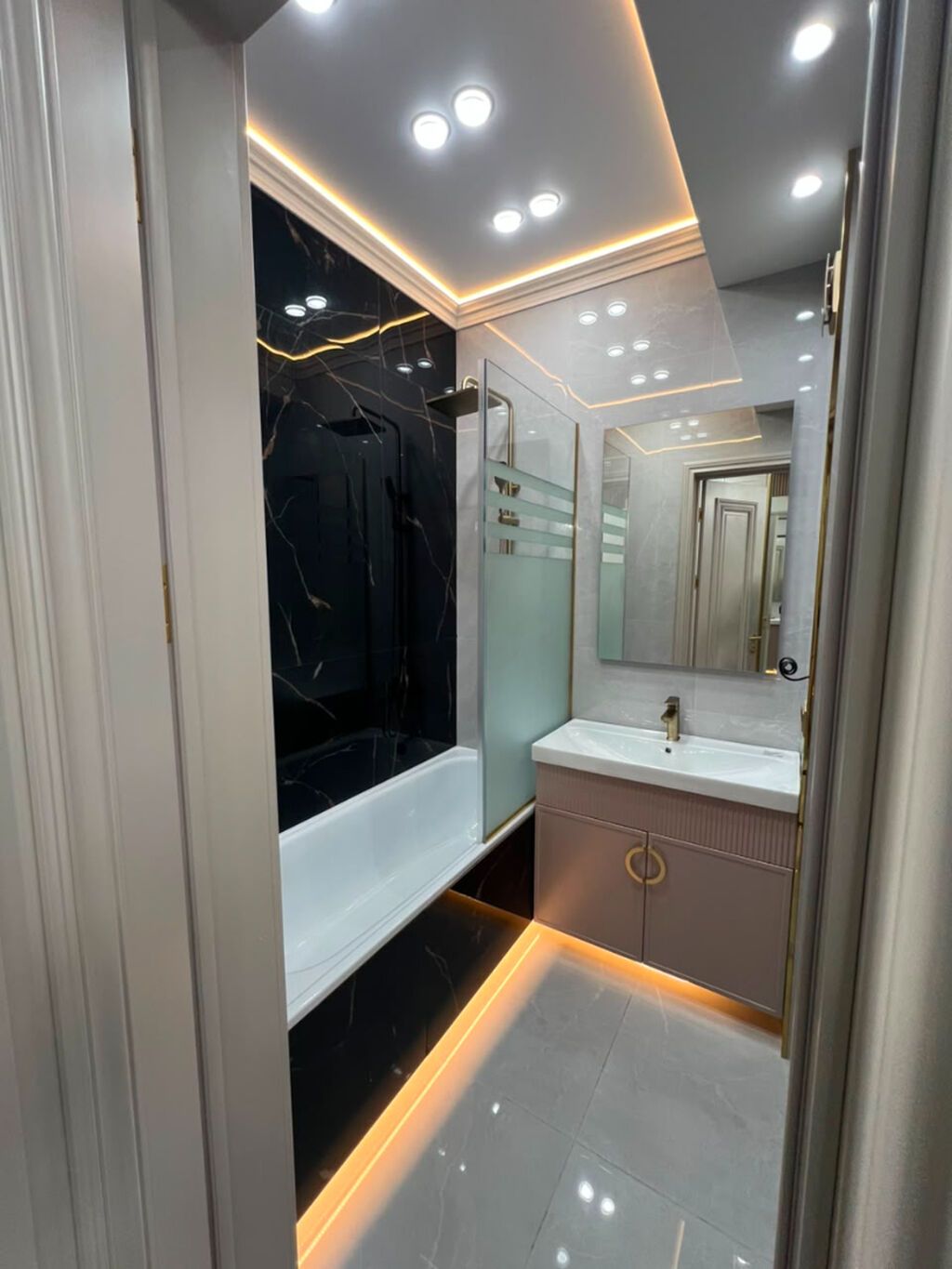 3 комнаты, 80 м², Асанбай мкр Элитка, 10 этаж, Евроремонт: фото 5