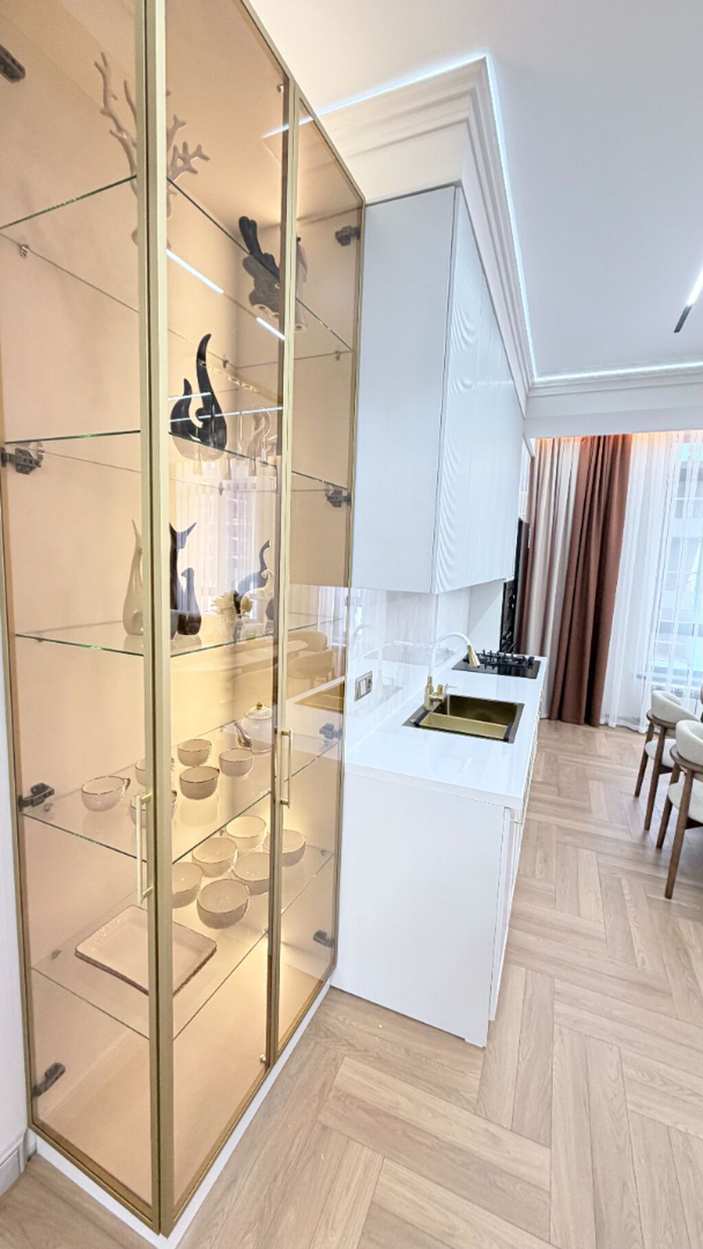 3 комнаты, 80 м², Асанбай мкр Элитка, 10 этаж, Евроремонт: фото 5