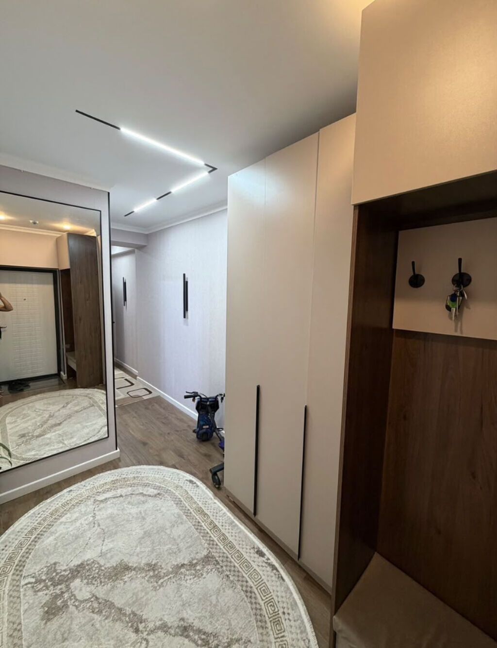 2 комнаты, 54 м², Восток-5 мкр Элитка, 12 этаж, Евроремонт: фото 8