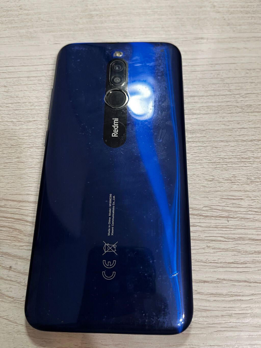 Redmi, Redmi 8, Б/у, 64 ГБ, цвет - Синий, 2 SIM: фото 3