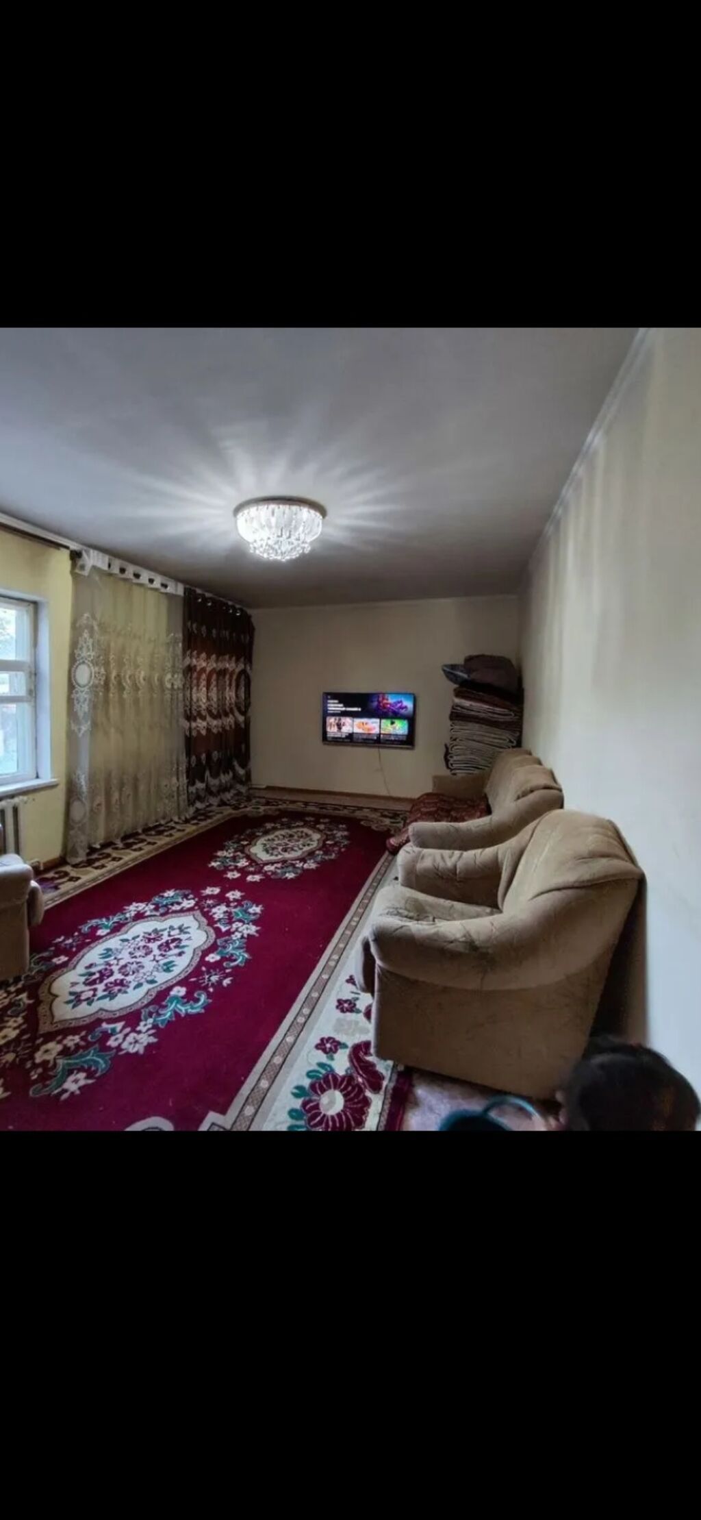 60 м², 4 комнаты, Кызыл Аскер, Без подселения: фото 3