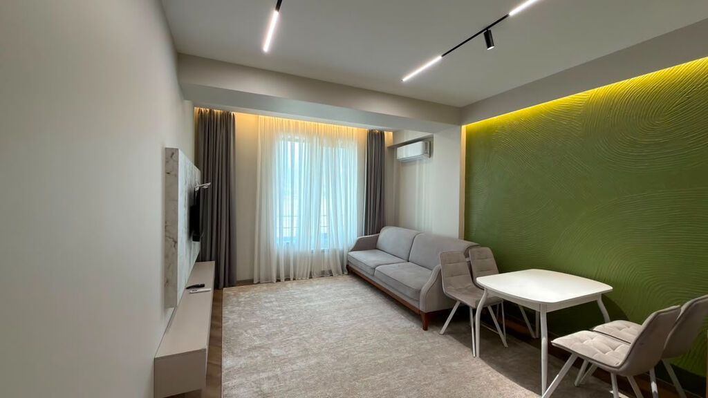 1 комната, 46 м², Асанбай мкр Элитка, 10 этаж, Евроремонт: фото 3