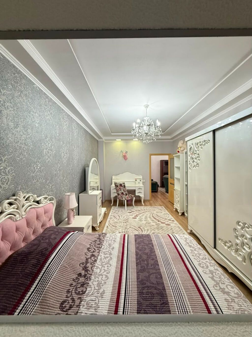 3 комнаты, 132 м², 7 мкр Элитка, 4 этаж, Евроремонт: фото 8