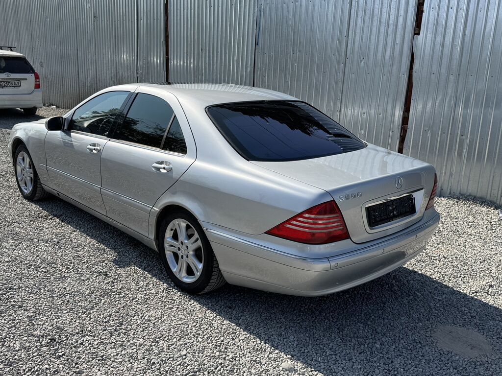 Mercedes-Benz S-Class: 2001 г., 5 л, Бензин: фото 5