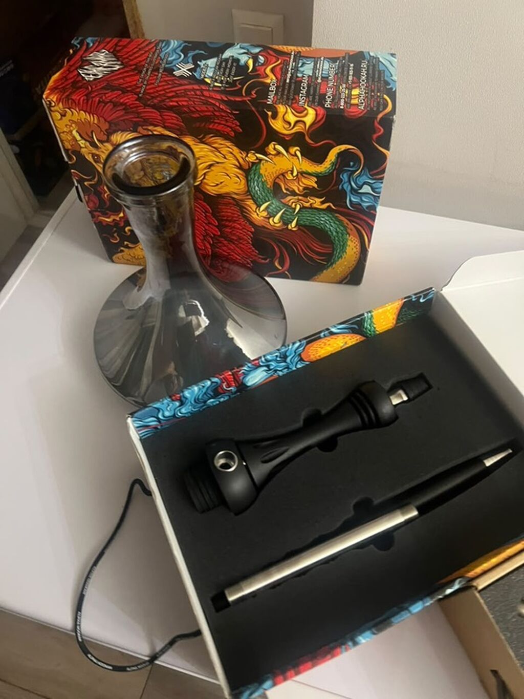 Продам кальян Alpha Hookah с комплектующими HOOB: фото 8