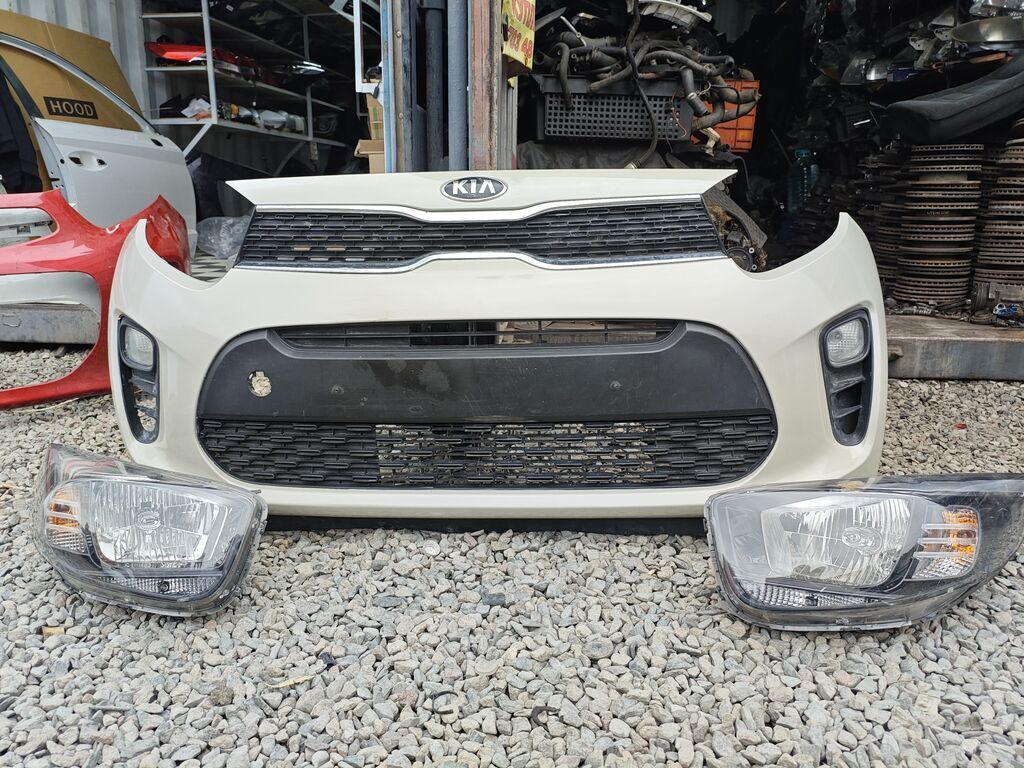 Комплект передних элементов для Kia Морнинг (см. эмблему на решетке)
