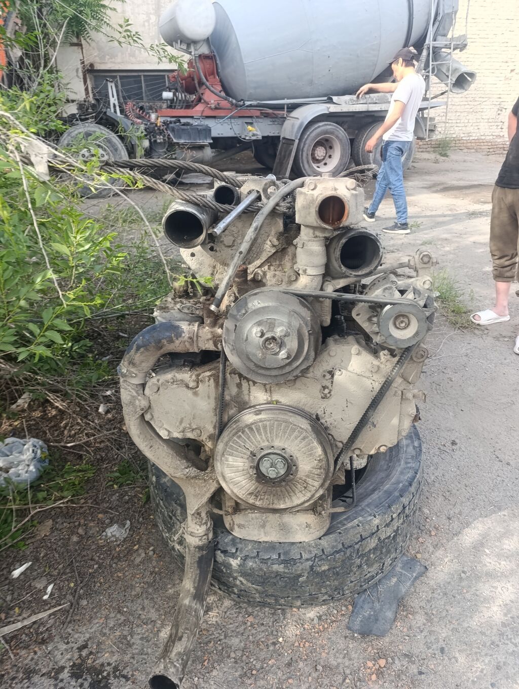 Двигатель DAF 240 АТИ дизельный, рядный 6-цилиндровый. Основные: фото 3