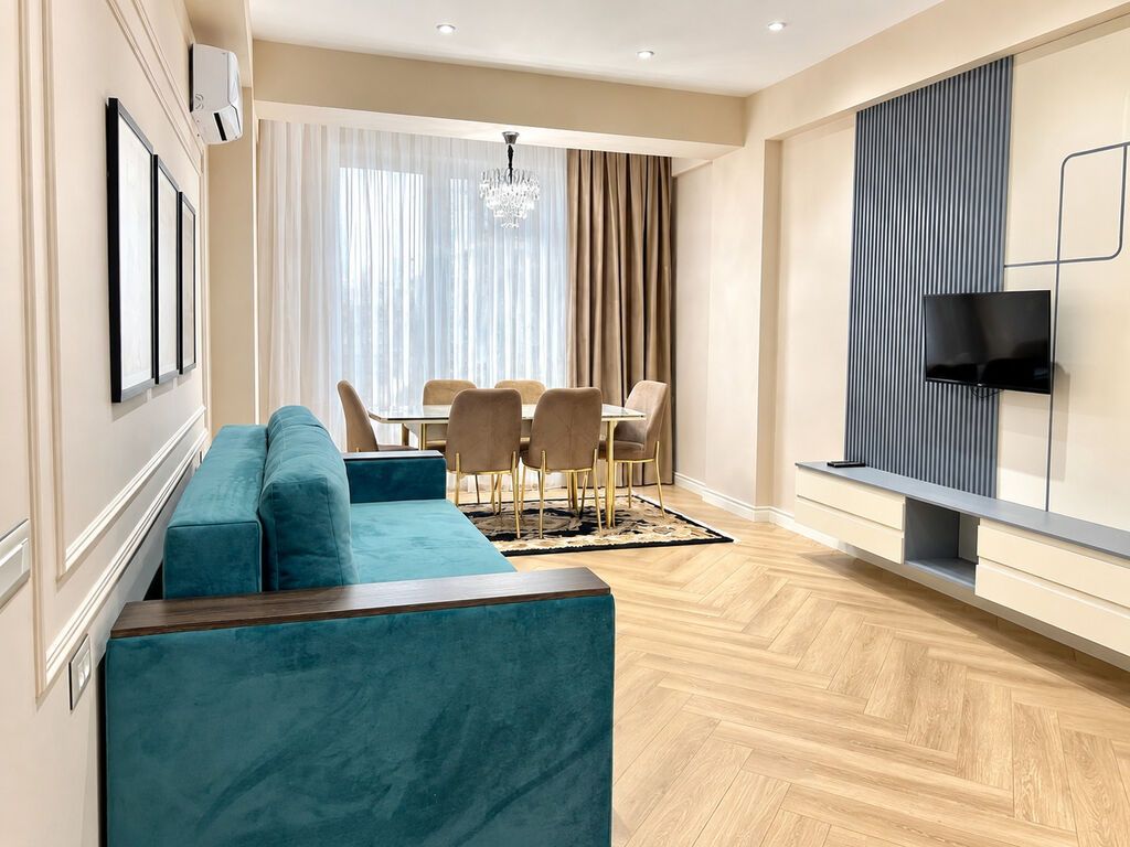 Bakı City Residence-də 2 otaqlı mənzil kirayə verilir Ağ Şəhər ilə