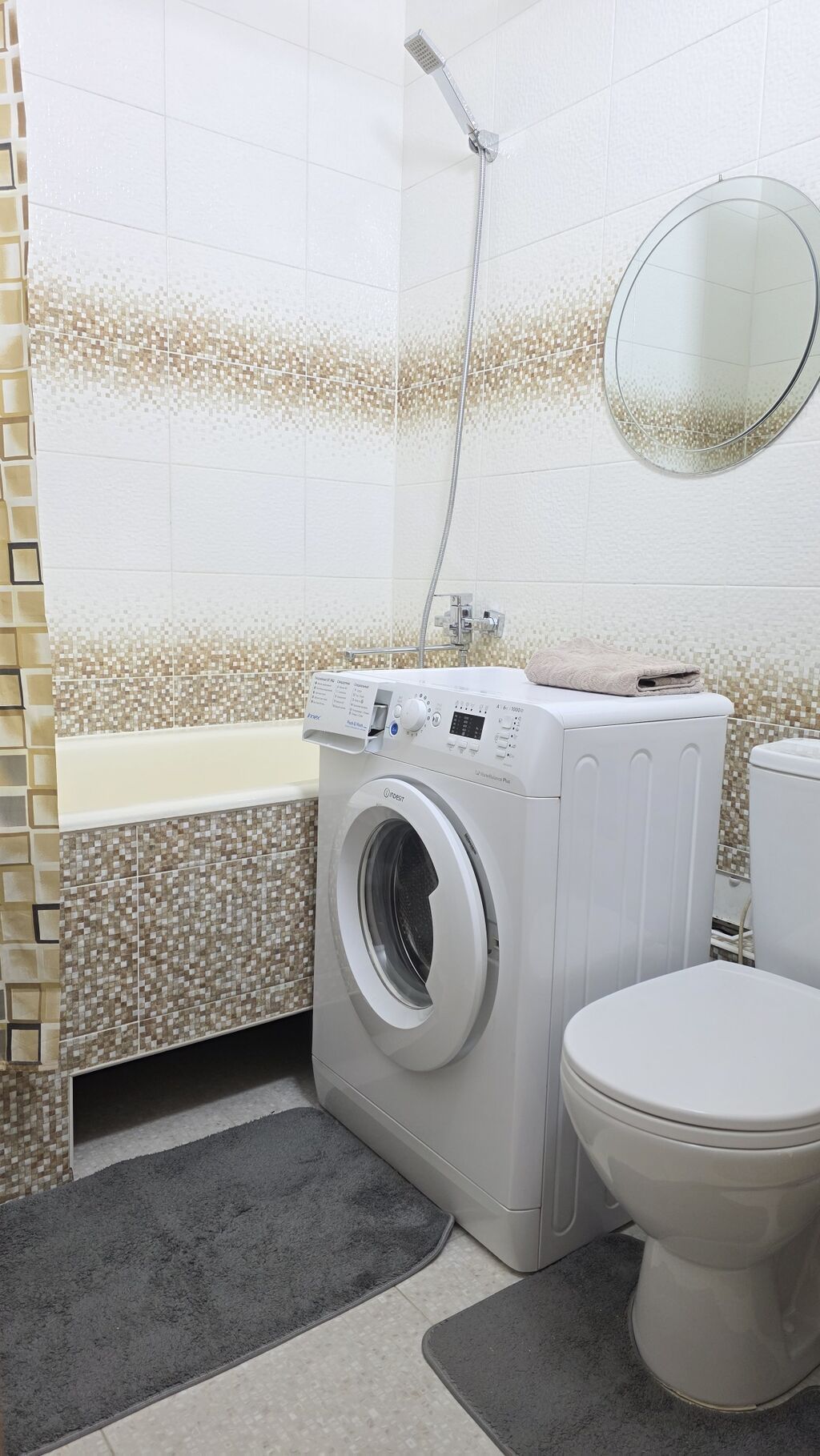 Сдам 1кв, в центре! за #Vefa Есть всё ! WIFI этаж 3/9, лифт: фото 4