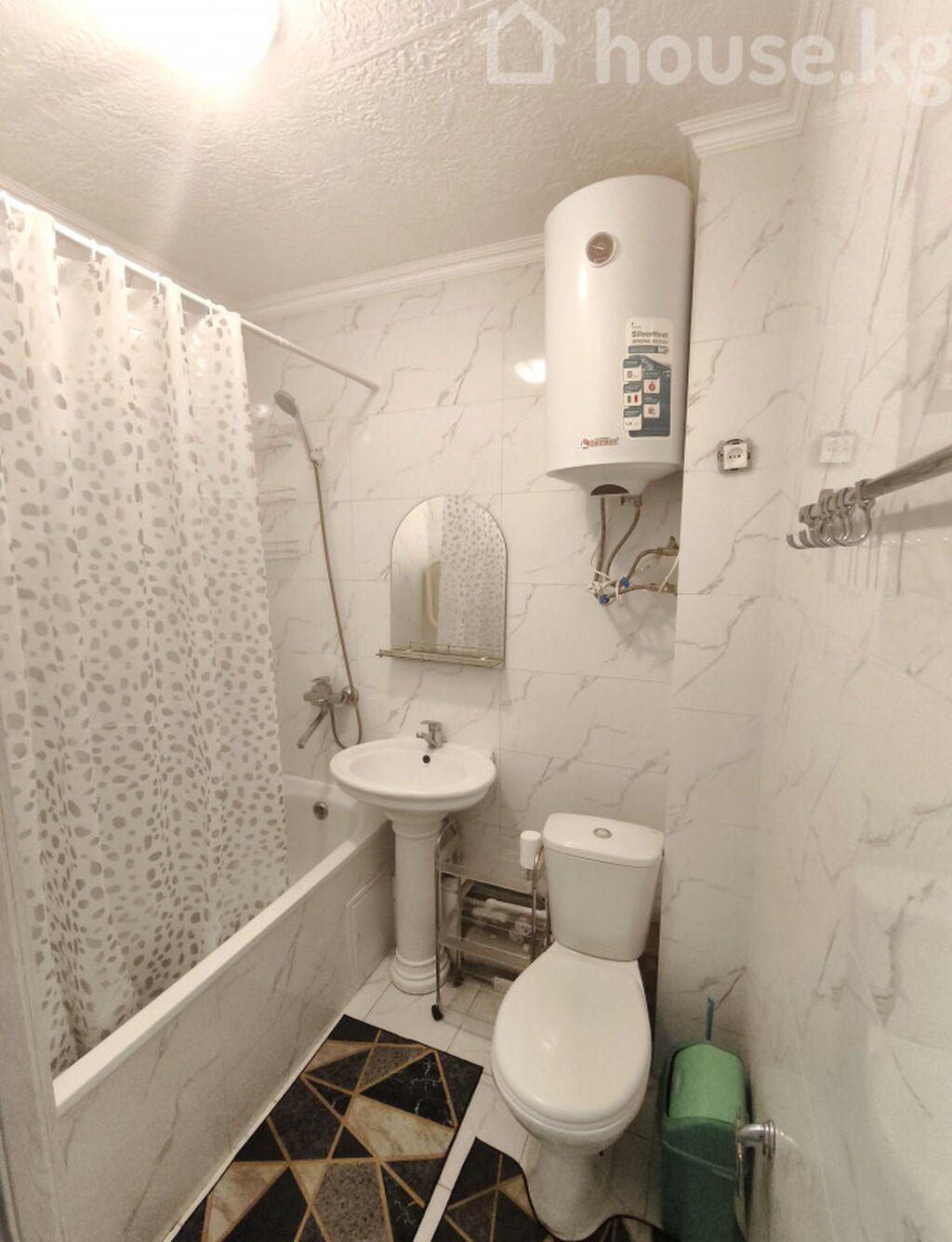 Сдается 3 ком кв рядом с парком Ататюрк 2 этаж из 4 104 серия 56м2: фото 6