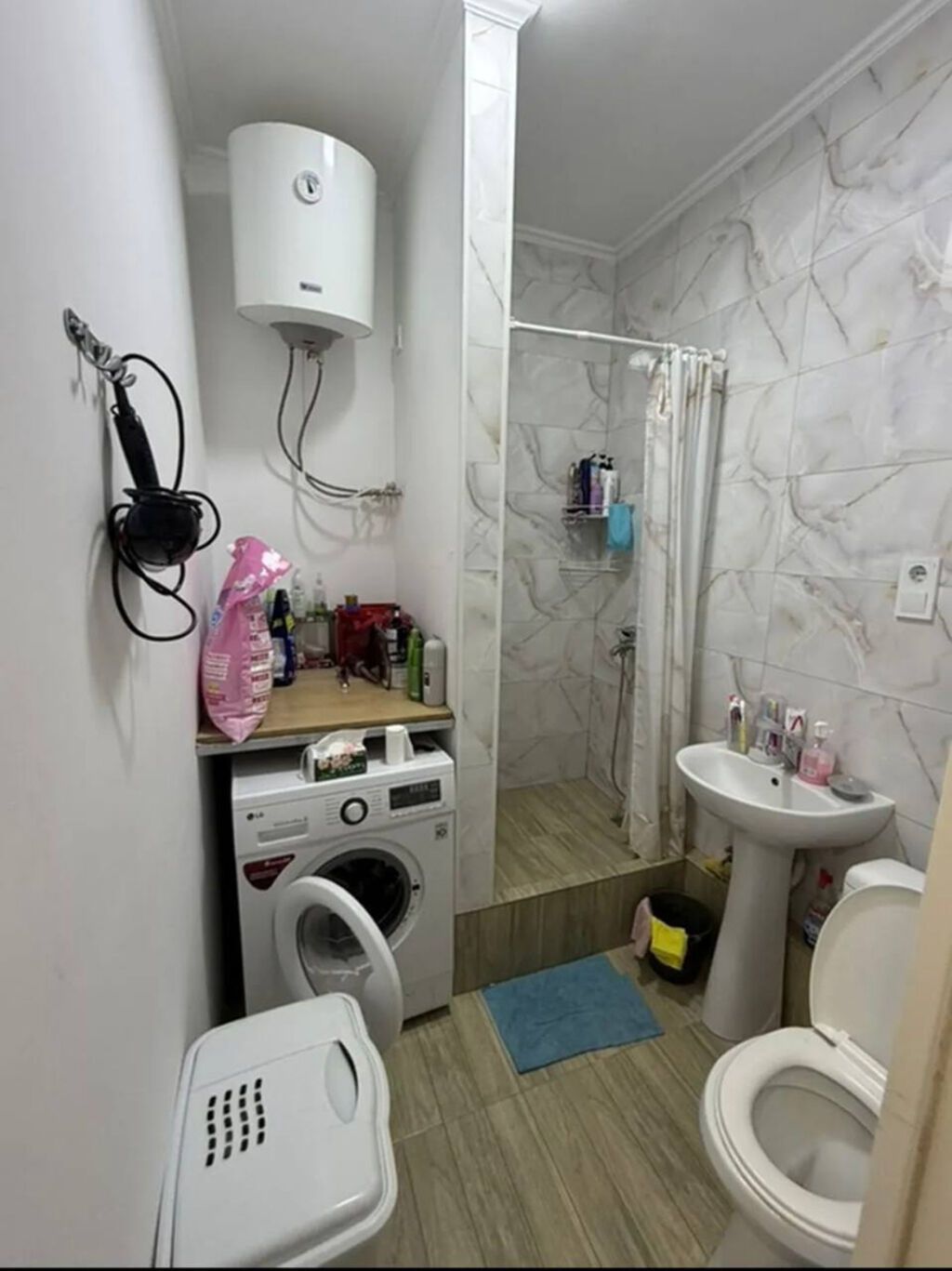 1 комната, 45 м², Восток-5 мкр 106 серия, 9 этаж, Свежий ремонт: фото 8