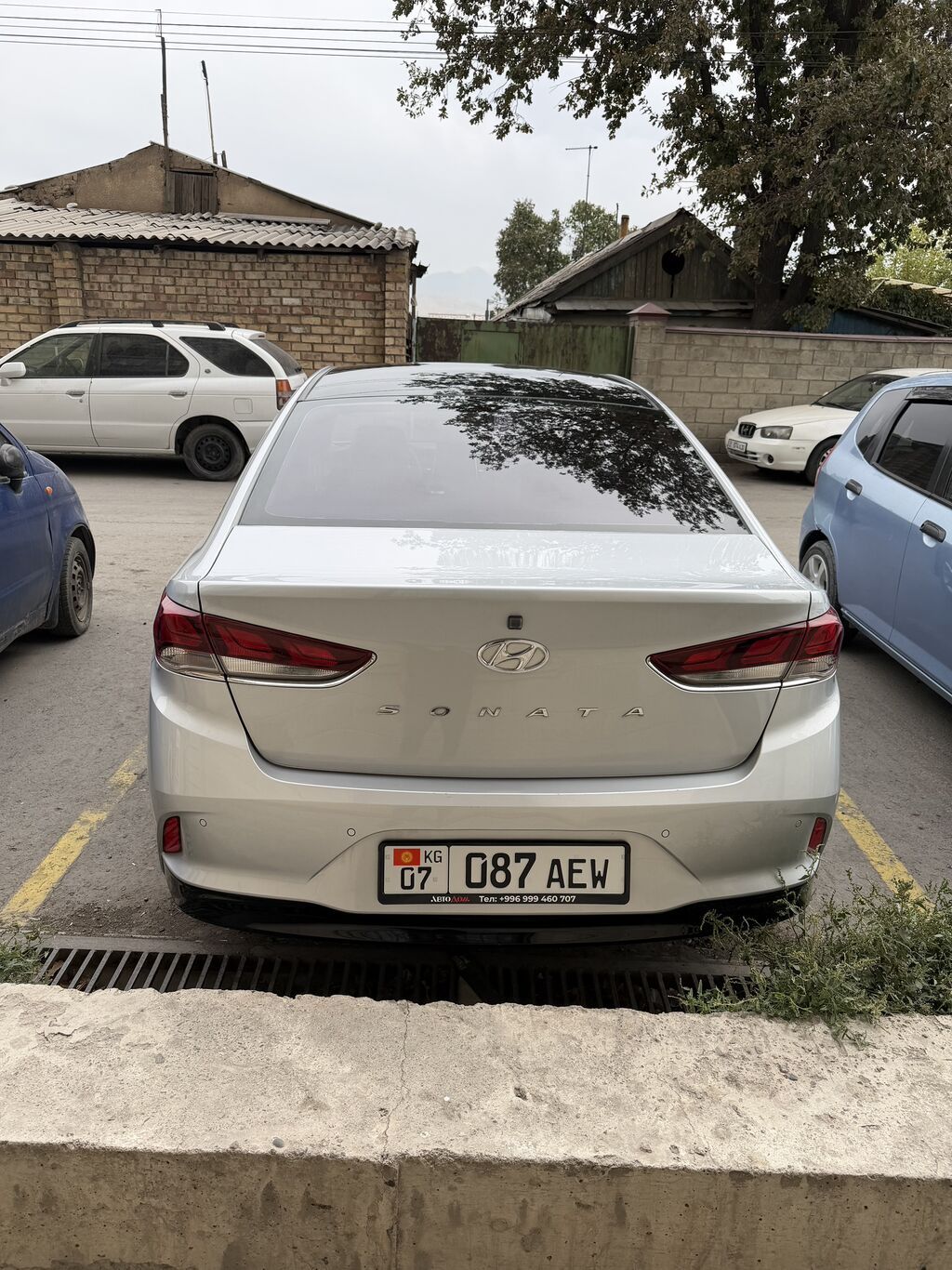Hyundai Sonata: 2018 г., 2 л, Автомат, Газ, Седан: фото 2