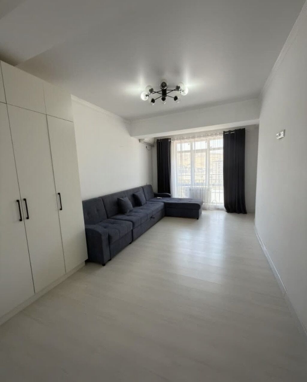 1 комната, 45 м², Асанбай мкр Элитка, 9 этаж, Свежий ремонт: фото 2