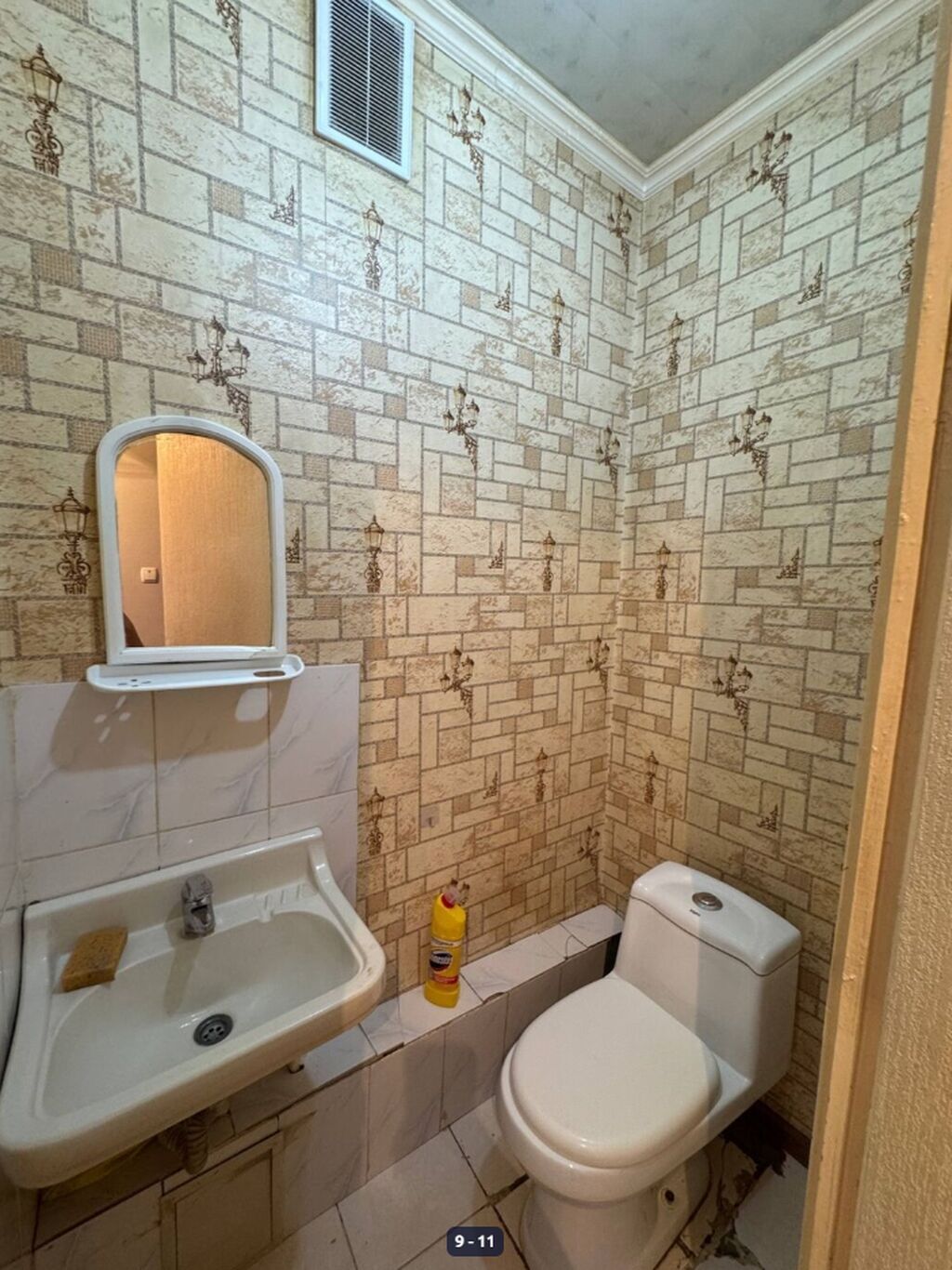 2 комнаты, 52 м², 9 мкр 106 серия, 9 этаж, Требуется ремонт: фото 3