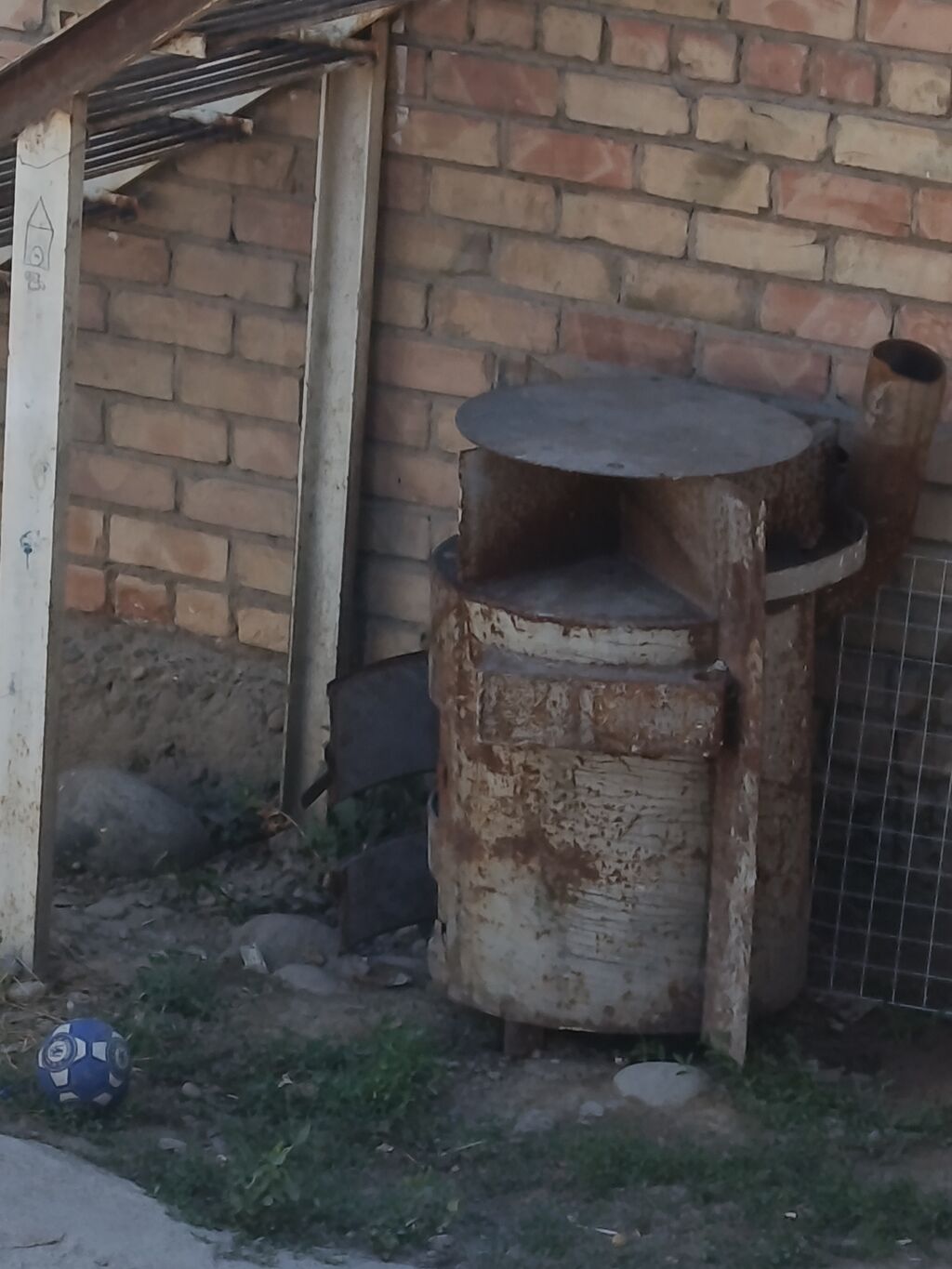 Металлическая печь-буржуйка/котёл самодельной конструкции. -: фото 2
