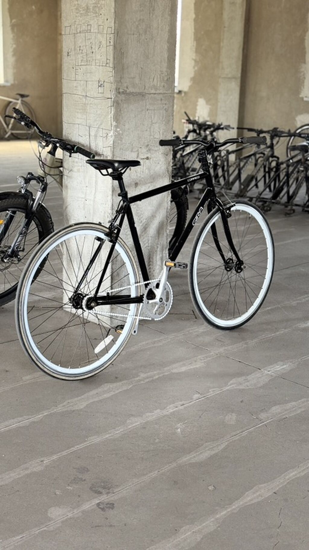 Городской велосипед single speed (фикс/свободный ход) Цена : 5500 сом: фото 2