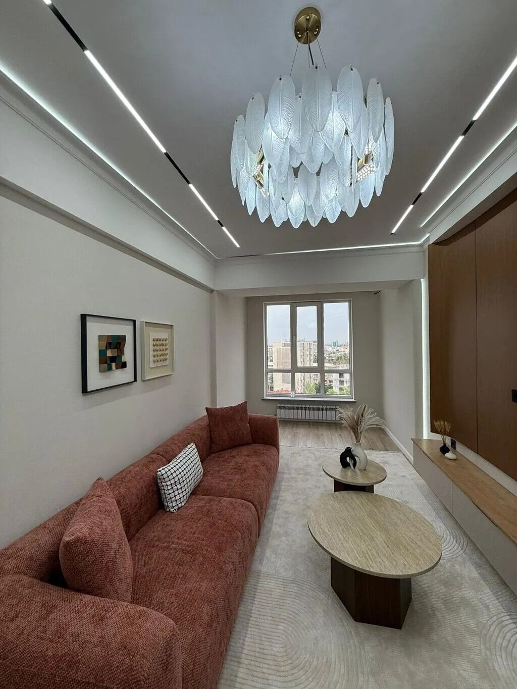 2 комнаты, 68 м², Вефа ТЦ Элитка, 8 этаж, Дизайнерский ремонт: фото 3