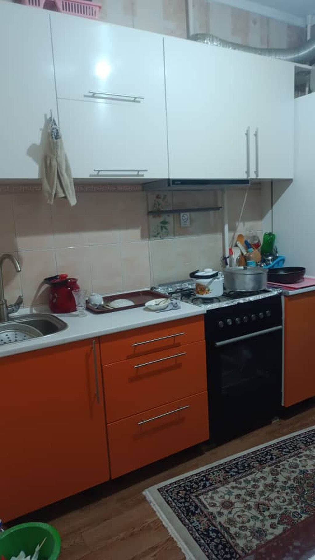3 комнаты, 67 м², Аламедин-1 мкр 105 серия, 1 этаж: фото 2