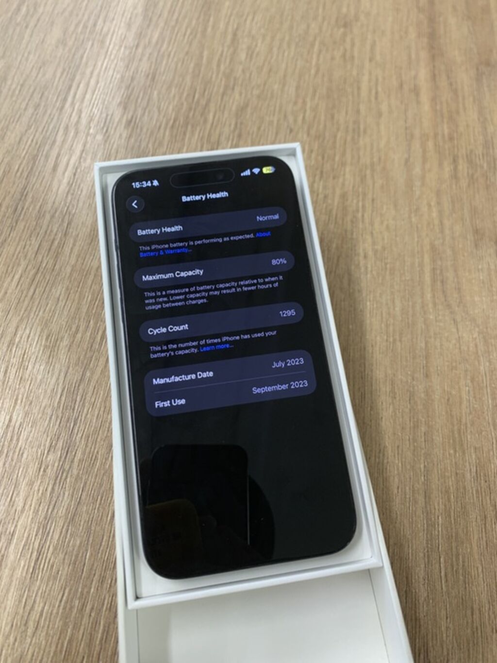 Apple iPhone 15 Pro Max 256 ESIM Характеристики и особенности: - Экран: фото 1