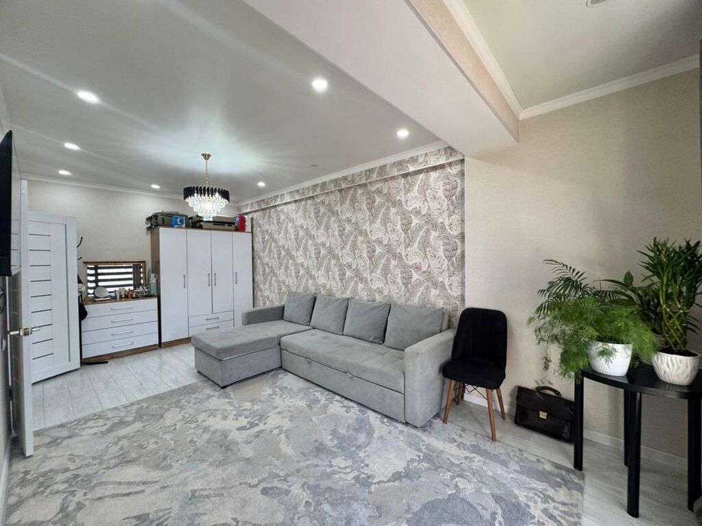 1 комната, 38 м², Тунгуч мкр Элитка, 9 этаж, Евроремонт: фото 2