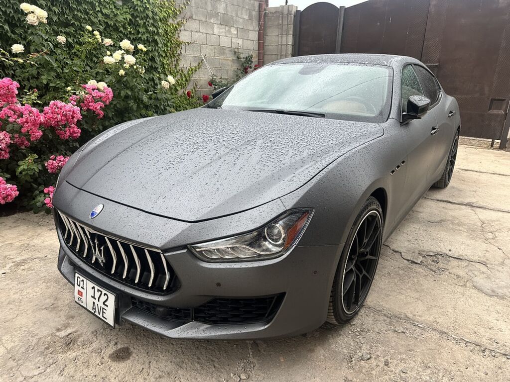 Maserati Ghibli: 2018 г., 3 л, Автомат, Бензин, Седан: фото 1