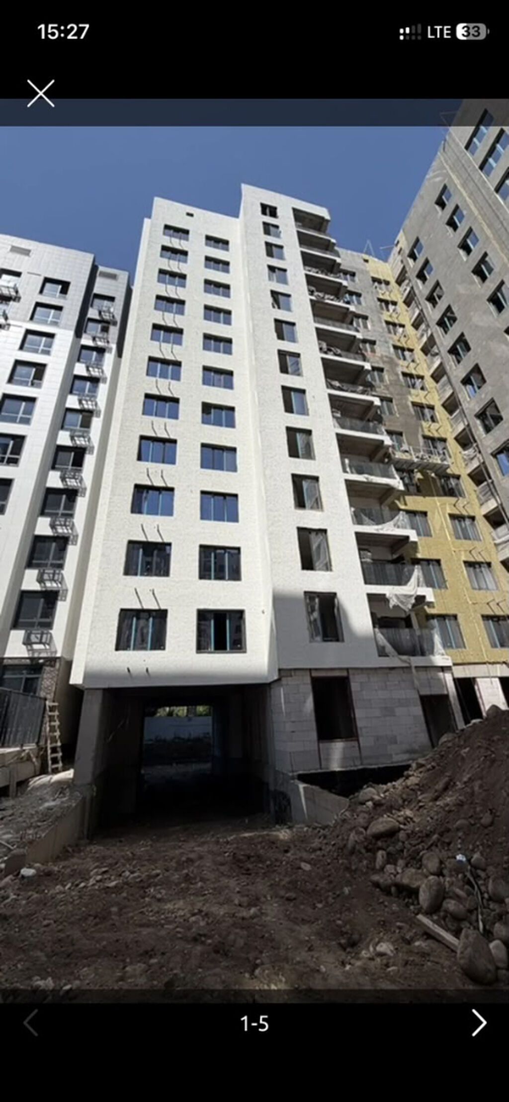 1 комната, 49 м², Кок-Жар ж/м Элитка, 9 этаж, ПСО (под самоотделку): фото 4