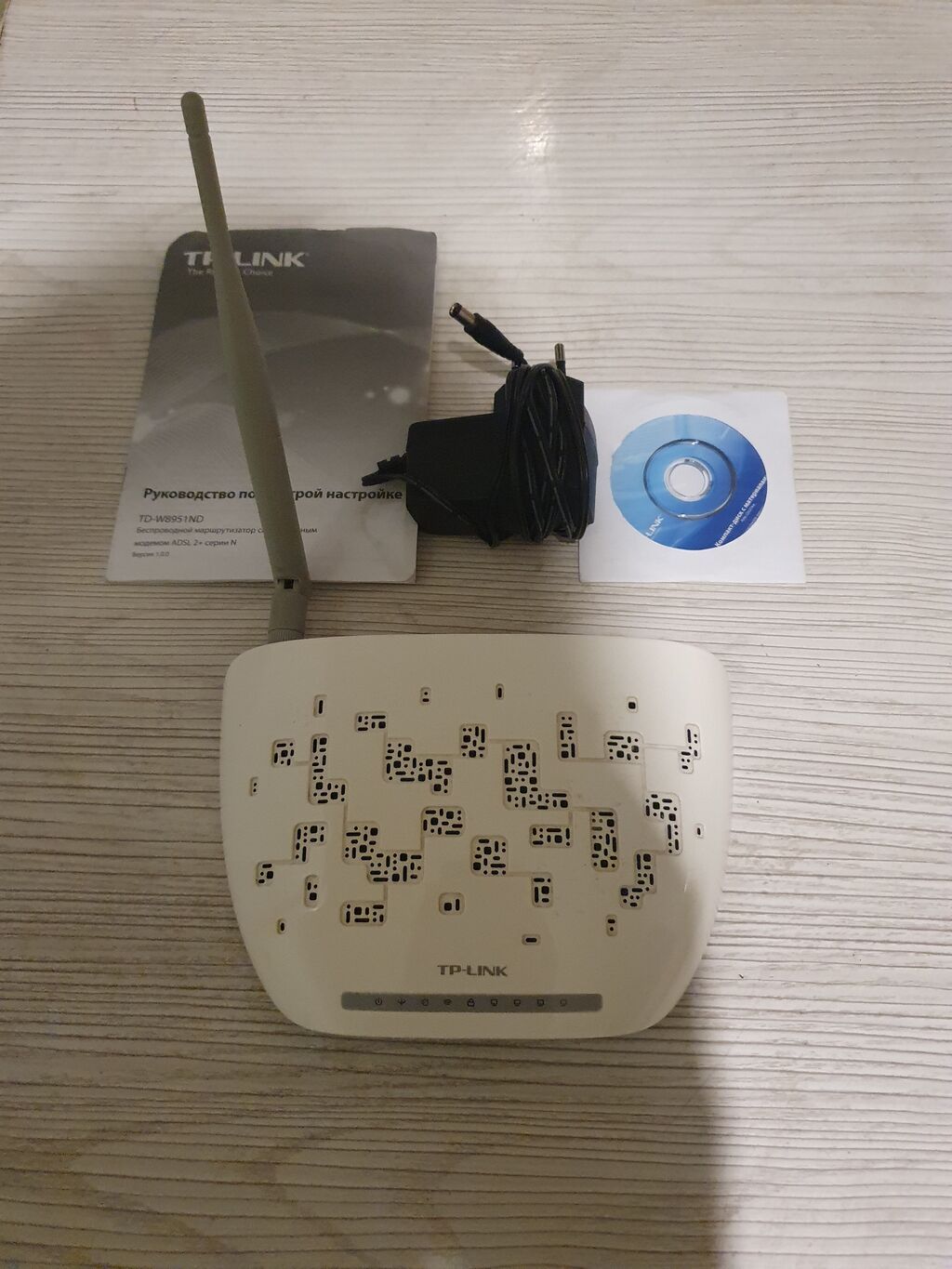 ADSL Wi-Fi роутер TP-LINK TD-W8951ND — беспроводной маршрутизатор: фото 2