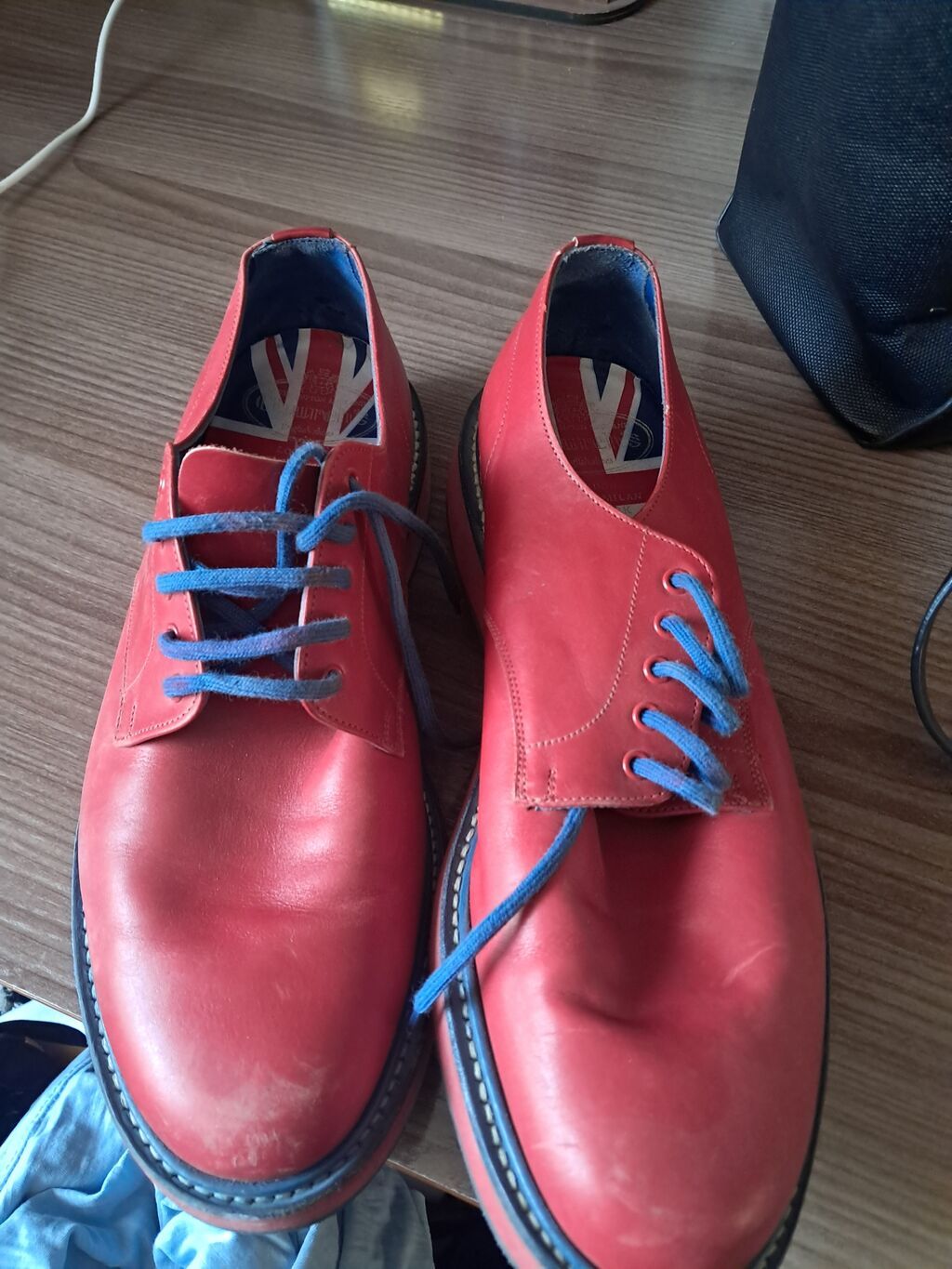 Яркие мужские дерби Clowwright’s (English Shoes), модель Custom Grade: фото 1
