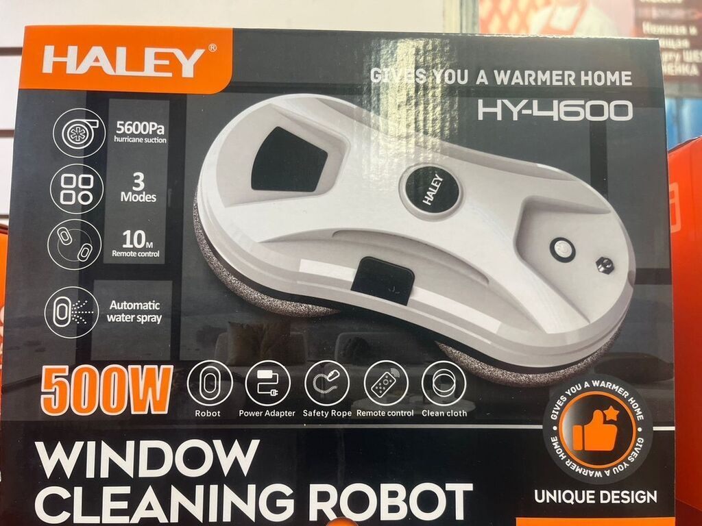 Робот-пылесос Haley HY-4600 для очистки окон. Устройство имеет