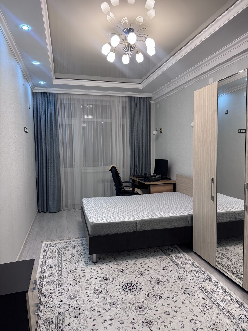 2 комнаты, 66 м², 12 мкр Элитка, 4 этаж, Евроремонт: фото 3