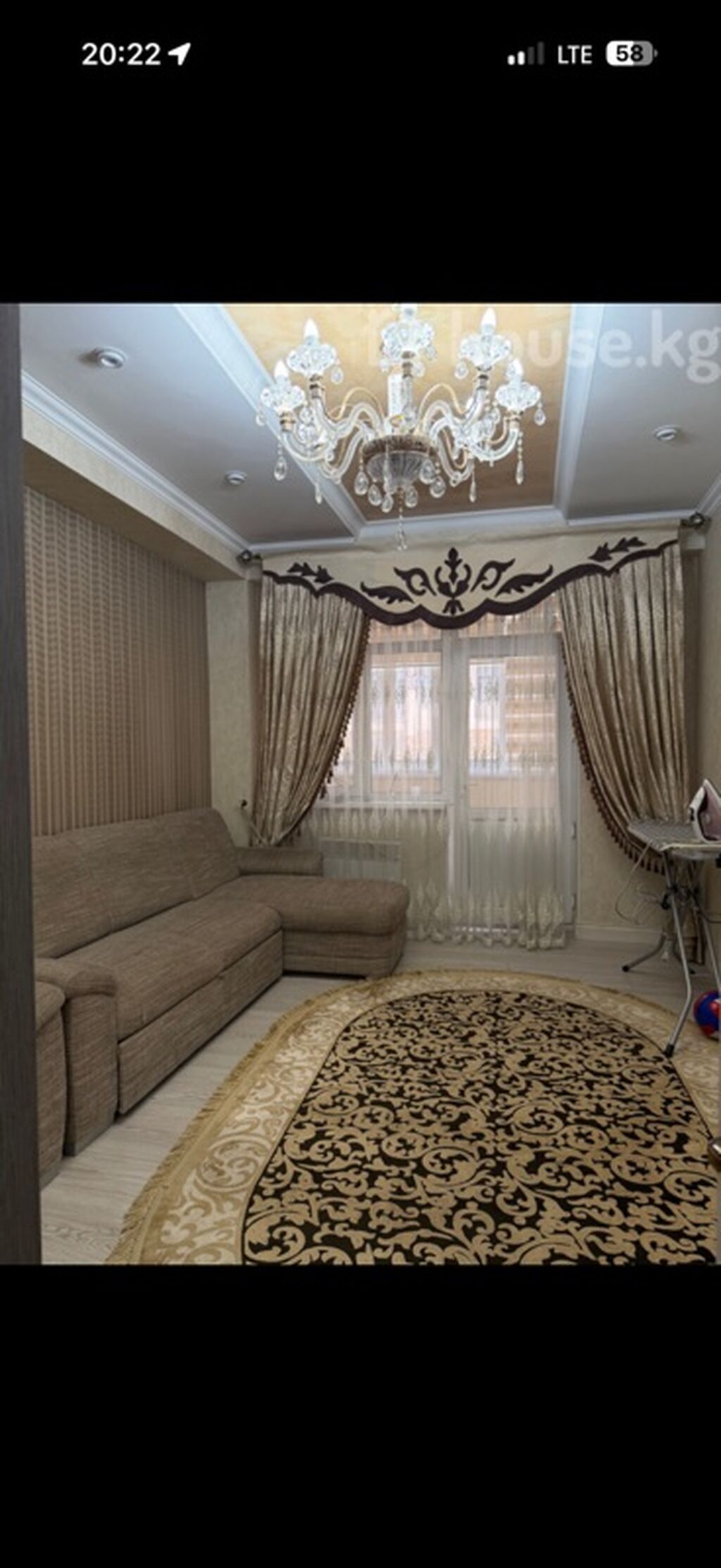 4 комнаты, 136 м², Асанбай мкр Элитка, 1 этаж, Дизайнерский ремонт: фото 4