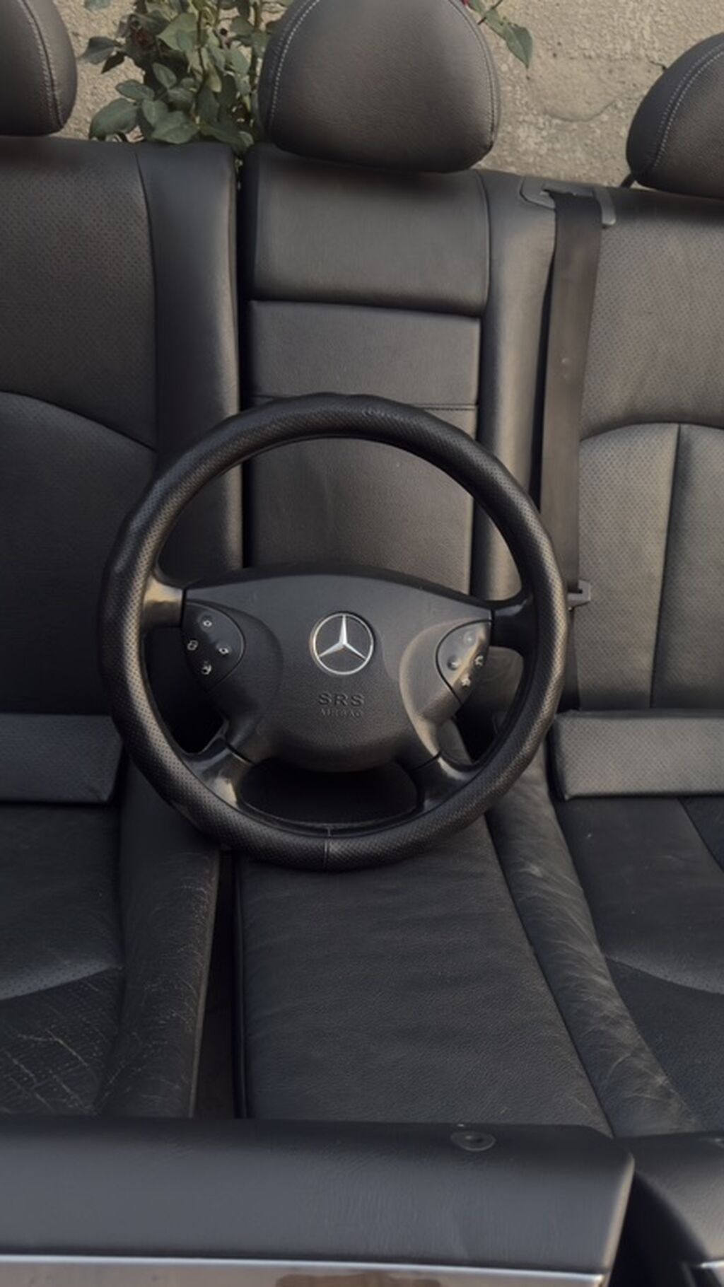 Комплект салона Mercedes-Benz (W211 задний диван спинка.дверные: фото 2